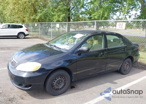 2006 Toyota Corolla Ce/Le/S из США, поврежденный, VIN 2T1BR32E76C588261